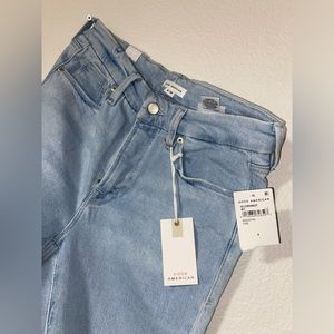 Good American straight leg jeans size 8 NWT